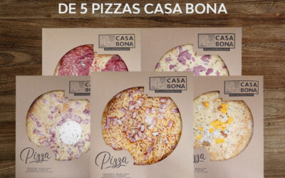 Sorteamos 5 pizzas de Casa Bona